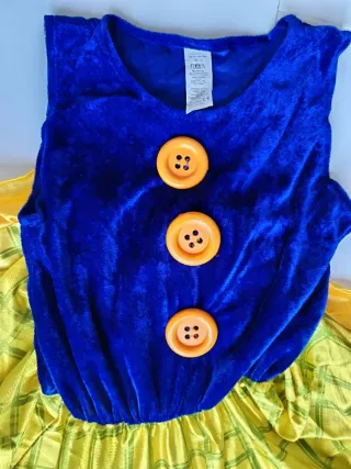 Disfraz Payaso Colorines Niña Talla 10-12