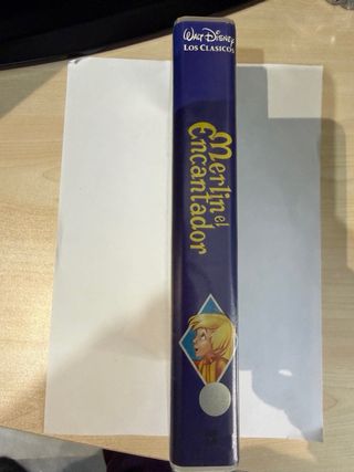 Merlin el Encantador VHS Disney Clásicos