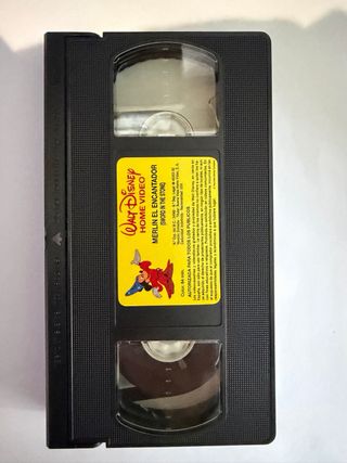 Merlin el Encantador VHS Disney Clásicos