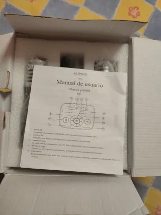 Altavoz SUPNIU S50-2 Karaoke con 2 Micrófonos