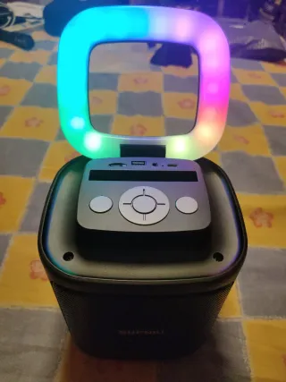 Altavoz SUPNIU S50-2 Karaoke con 2 Micrófonos