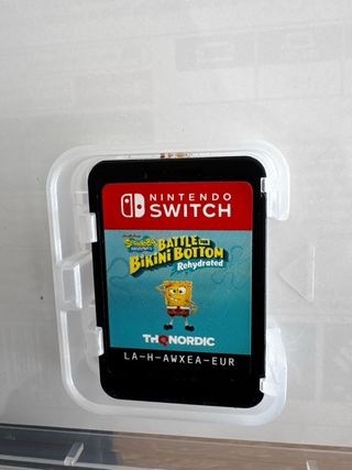 Juego Nintendo Switch Bob Esponja