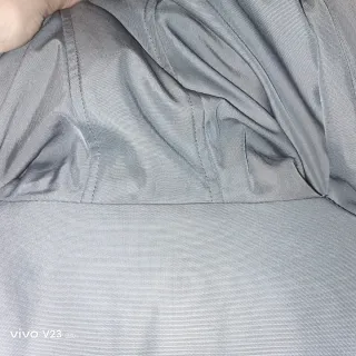 Abrigo Bershka gris antracita hombre