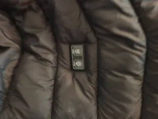 Abrigo Calefactado Negro