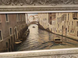 Pintura al óleo Venecia J.M.Font