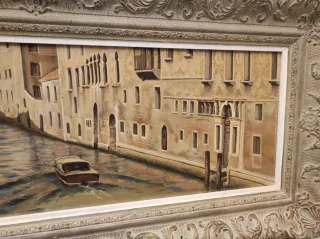 Pintura al óleo Venecia J.M.Font