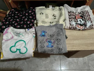 Lote Ropa Disney: Sudaderas y Camisa