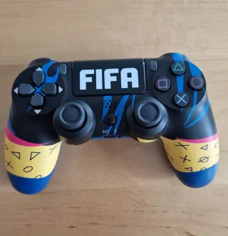 Mando para PS4 Personalizado FIFA Azúl