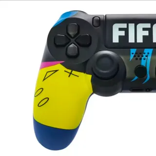 Mando para PS4 Personalizado FIFA Azúl