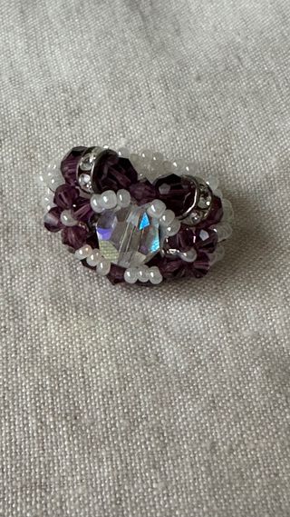 Set 3 Anillos de cristal Swarovski