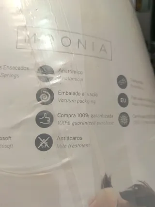 Colchón 90*190 nuevo en su embalaje original