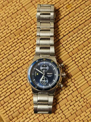 Reloj Seiko Cronógrafo 100M Azul SNN117P1