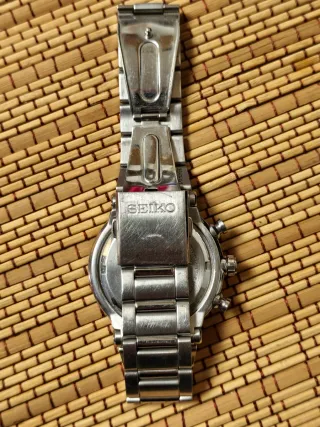 Reloj Seiko Cronógrafo 100M Azul SNN117P1