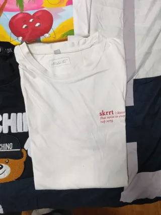 Camisetas Moschino OFF y Mister Tee