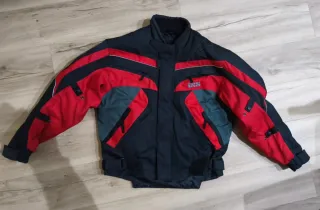 Chaqueta Motociclista IXS Negra y Roja Talla XL