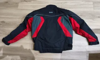 Chaqueta Motociclista IXS Negra y Roja Talla XL