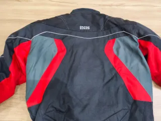 Chaqueta Motociclista IXS Negra y Roja Talla XL