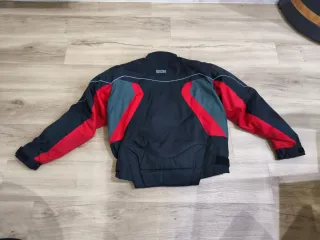 Chaqueta Motociclista IXS Negra y Roja Talla XL