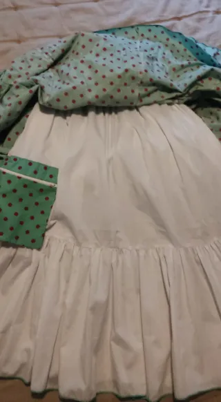 Traje Flamenca Niña Lunares