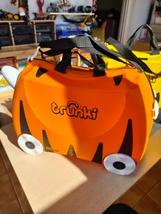 Maleta Trunki Abeja y Tigre para Niños