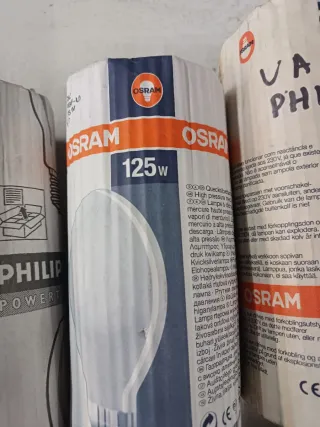 Lote Bombillas Philips y Osram Vapor/Sodio