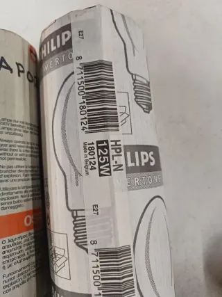 Lote Bombillas Philips y Osram Vapor/Sodio