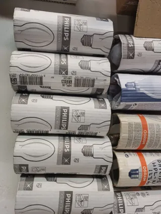 Lote Bombillas Philips y Osram Vapor/Sodio