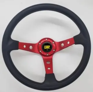 Volante de carreras PU OMP 13.78in