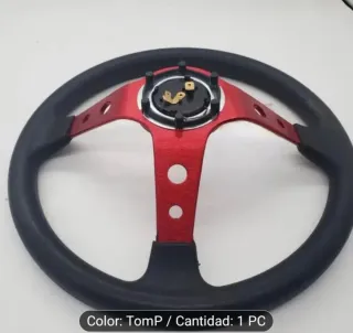 Volante de carreras PU OMP 13.78in