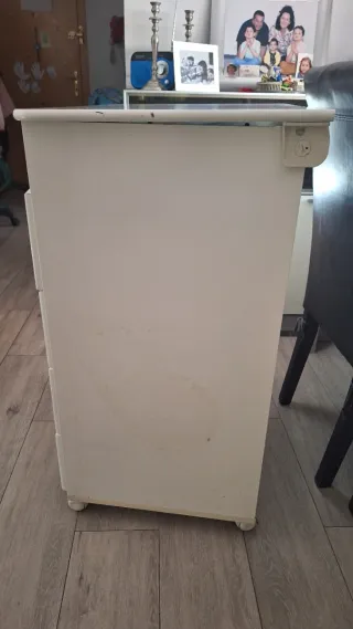 Cajonero Blanco Bebé