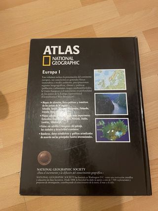 Libro atlas national geographic