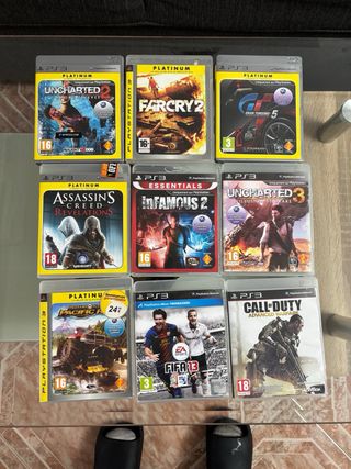 Lote 9 Juegos PAL PS3 - Playstation 3.