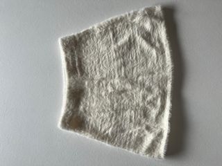 Falda Zara Niña Beige