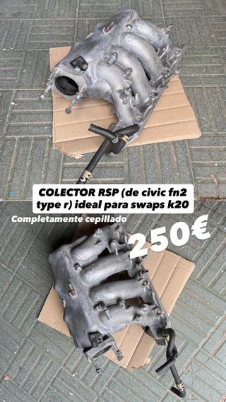 Colector de admisión RSP K Swap