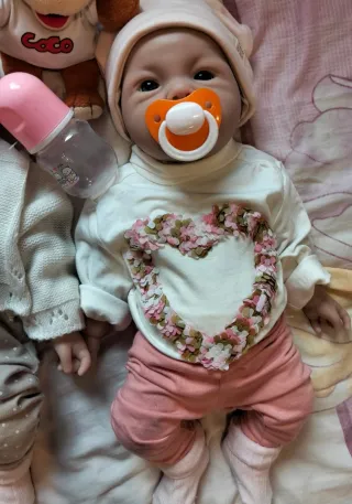 Bebe reborn de silicona