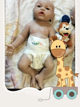 Bebe reborn de silicona