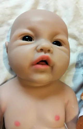 Bebe reborn de silicona