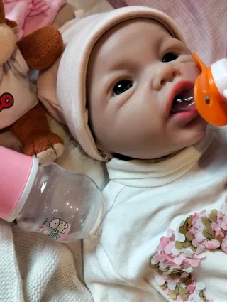 Bebe reborn de silicona