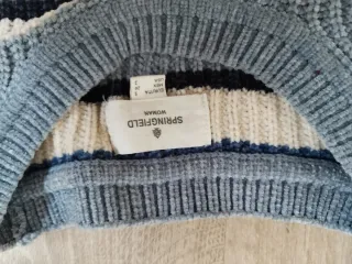 Jersey Springfield niña Talla S rayas