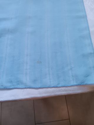 Set 2 foulard beige e blu