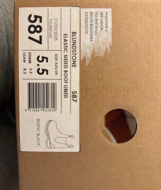 Blundstone Rustic Black 38.5