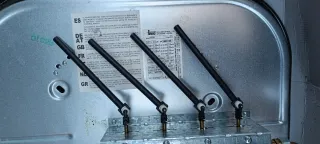 Placa de gas butano y propano 4 fuegos marca TEKA