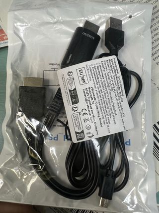 Cable convertidor a HDMI compatible con PS1 y PS2