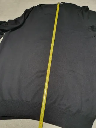 Jersey punto hombre negro talla L