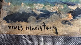 Cuadro pintado Vives Maristany