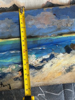 Cuadro pintado Vives Maristany