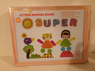 Pizarra Magnética Letras y Dibujo Yoptote