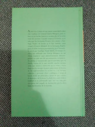 CRÓNICA DE UNA MUERTE ANUNCIADA