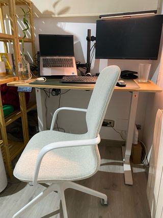 Silla de oficina Ikea Langfjall con brazos