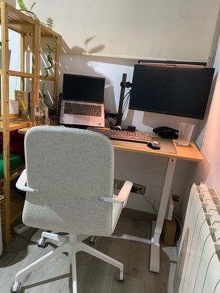 Silla de oficina Ikea Langfjall con brazos